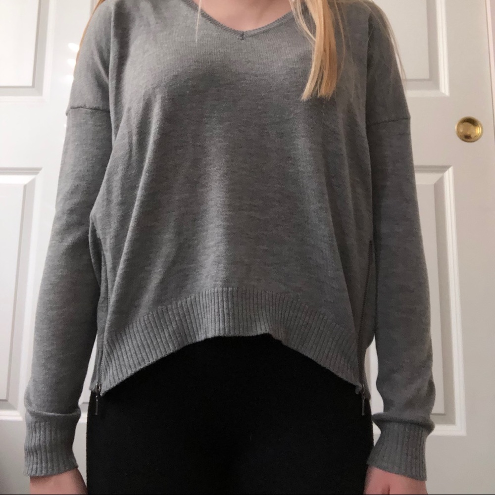 Gray Sweater